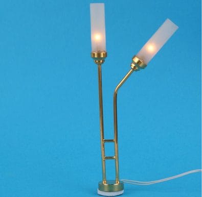 Lp0019 - Lámpara de pie dos brazos