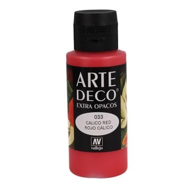 Pt0033 - Calico red Acrylic Paint 