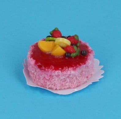 Sm0076 - Strawberry Cake and Fruit Salad