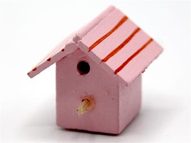 Tc0916 - Pink birdhouse