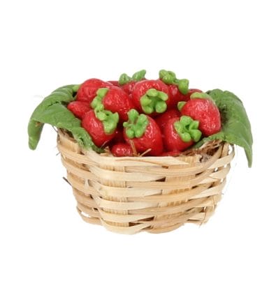 Tc1165 - Korb mit Erdbeeren
