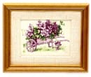  Cuadro flores lilas