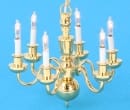 Lp0118 - Chandelier with 6 candles