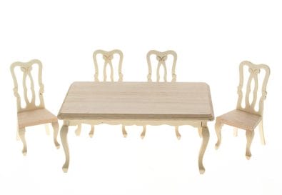 Mb0210 - Set of table and four chairs