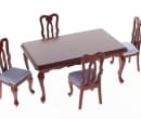 Mb0358 - Tisch und vier Stühle 