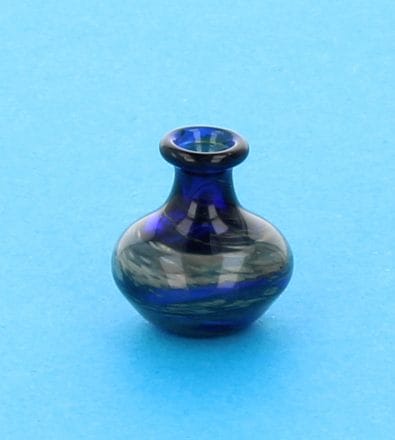 Tc0341 - Vase à décor bleu 