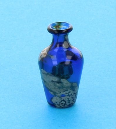 Tc0342 - Vase à décor bleu 