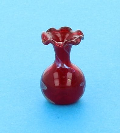 Tc0954 - Vase en verre décoré