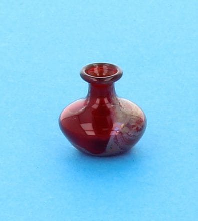 Tc1499 - Vase décoration rouge 