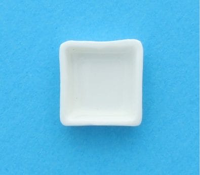 Cw0224 - Small white plate