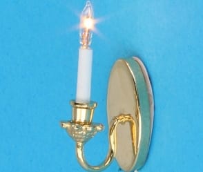 Lp0129 - Lámpara de pared 1 vela