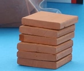 Set Di Modelli Di Tegole Per Case Delle Bambole In Miniatura 100 Pezzi~p170949876