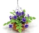  Pot de fleurs à suspendre fleurs lilas 