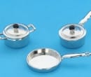 Tc0731 - Silver pots and pans