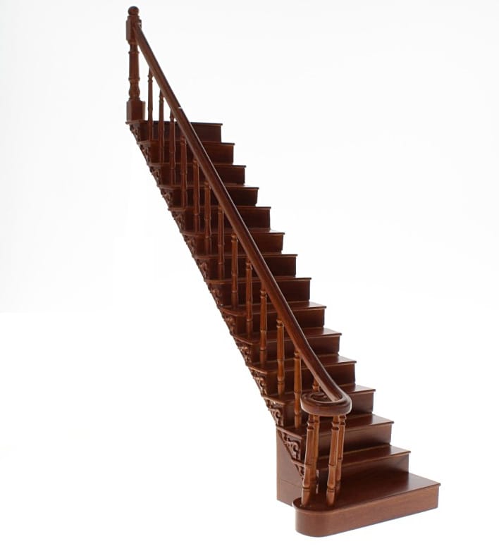 1:12 Maison De Poupée Miniature Escalier Pas De Rampe - Temu France