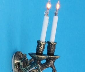 Lp0163 - Lámpara 2 velas largas