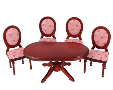Cj0040 - Table et quatre chaises 