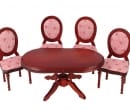 Cj0040 - Table et quatre chaises 