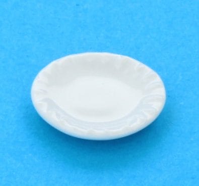 Cw1633 - Assiette blanche 