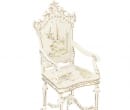 Mb0111 - Chaise blanche