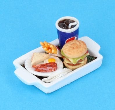 Sm4111 - Bandeja con hamburguesa