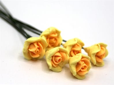Tc0012 - Sechs gelbe Blumen