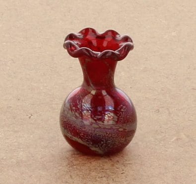 Tc0347 - Vase red decoration