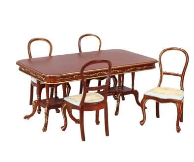 Cj0054 - Tavolo con 4 sedie