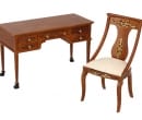 Cj0043 - Dressing table with chair