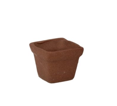 Cw3501 - Pot carré foncé 