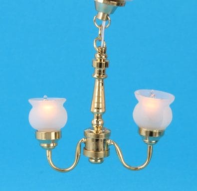 Lp0093 - Lampe zwei Lampenschirme