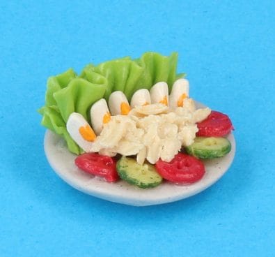 Tc2004 - Assiette avec salade 