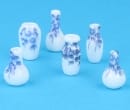Tc2058 - Set of 6 vases