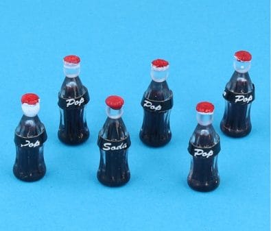 Tc2441 - Seis botellas de cola