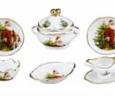 Re15446 - Set Tureen Decorated