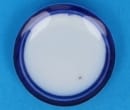 Cw1512 - Plate with blue edges
