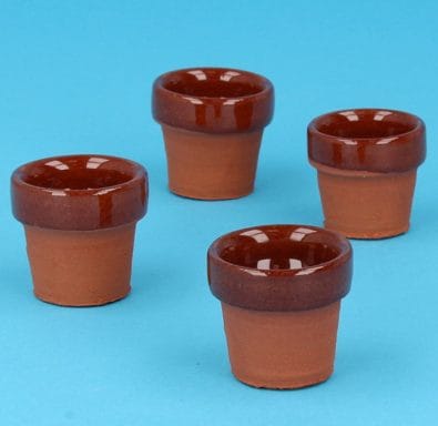 Mk1001 - Glazed pots