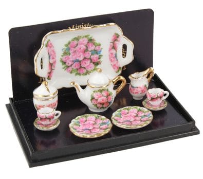 Re1153616 - Coffee set with roses
