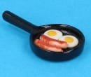 Sm4306 - Frying pan with Eggs and Sausages