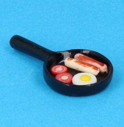 Sm4308 - Bratpfanne mit Ei und Würstchen