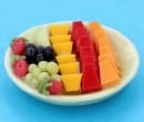 Sm7601 - Assiette avec des fruits 