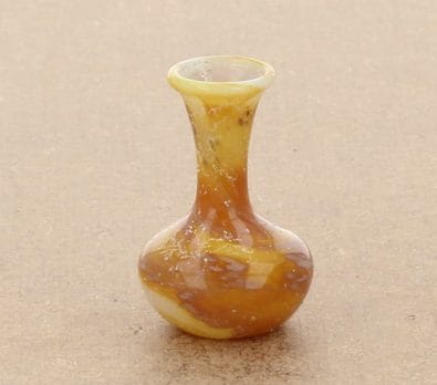 Tc0386 - Vase á décor jaune