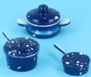 Tc0763 - Blue pots