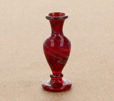 Tc0937 - Vase décoration rouge