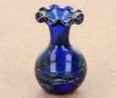 Tc0329 - Vase à décor bleu