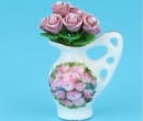 Re13595 - Kleine Vase mit Rosen