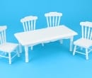 Cj0027 - Table avec quatre chaises