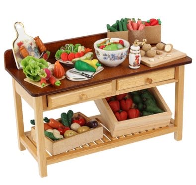 Re17250 - Tisch für Gemüsezubereitung 