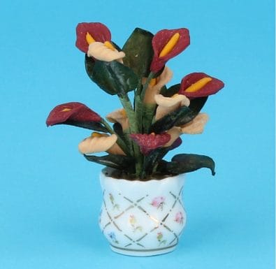 Re14335 - Pot de fleurs en porcelaine 