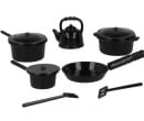 Tc0692 - Black cookware set